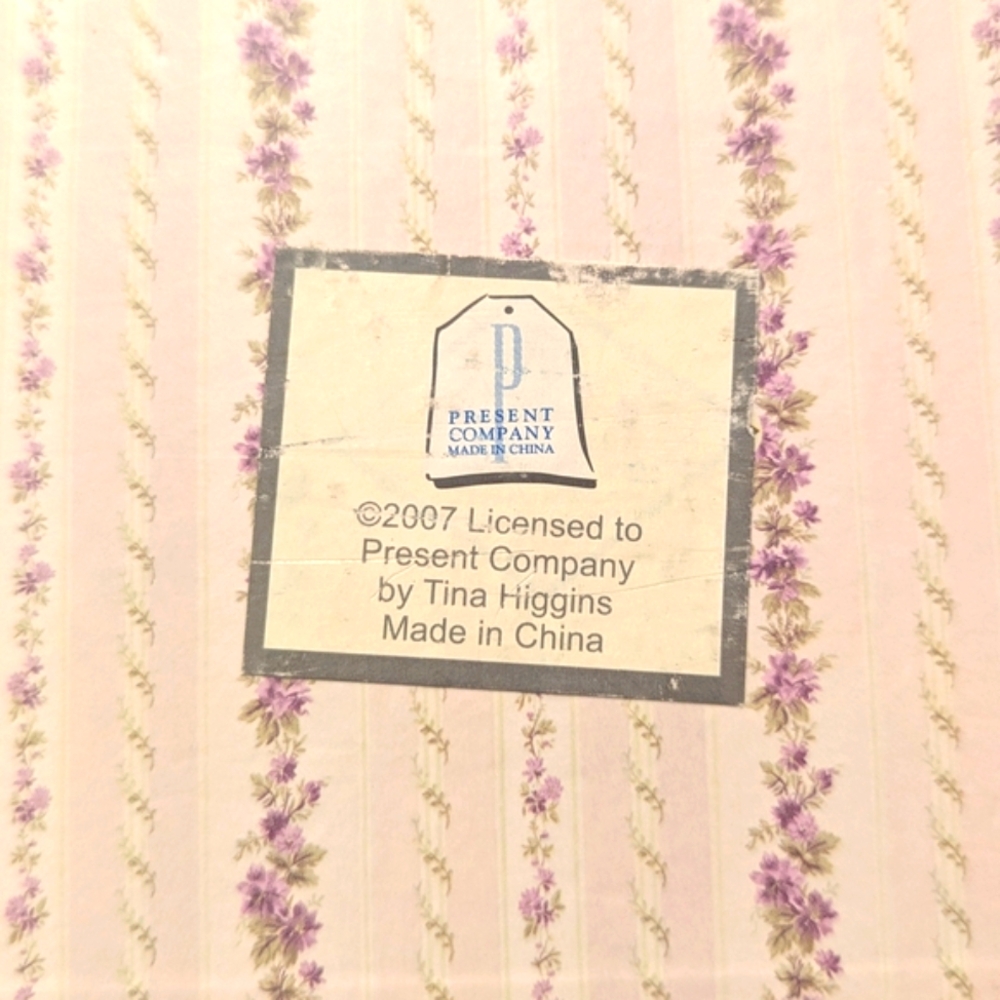 Vintage Tri-Coastal Hydrangea Suitcase, by Tina Higgins 2007 Decor, EUC - Picture 2 of 10